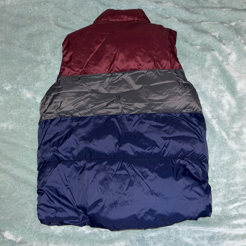 Boys S Old Navy Color Block Puffer Vest - Picture 2 of 4